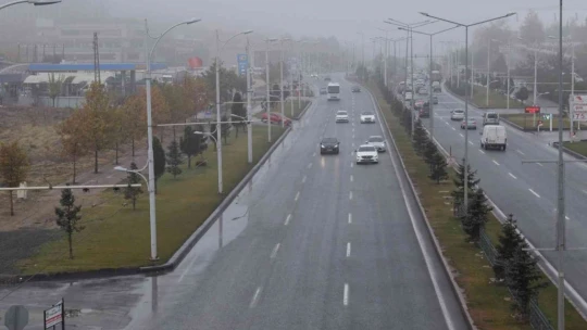 Malatya'da sis