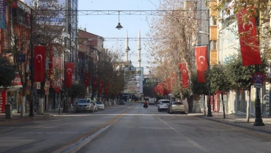 Malatya'da sokağa çıkma kısıtlamasına uyuluyor