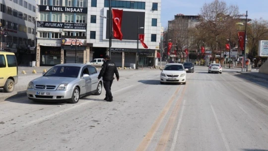 Malatya'da sokağa çıkma kısıtlamasına uyuluyor