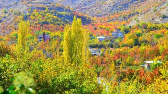 Malatya'da sonbahar ayrı güzel