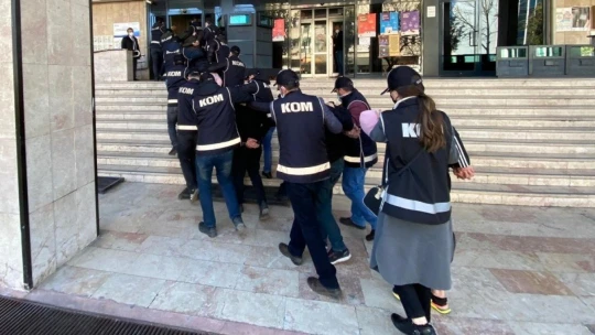 Malatya'da suç örgütüne ağır darbe: 13 tutuklama