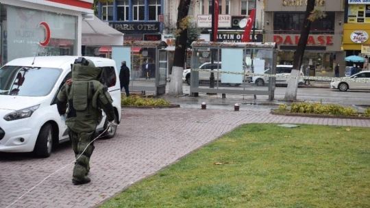 Malatya'da bomba paniği