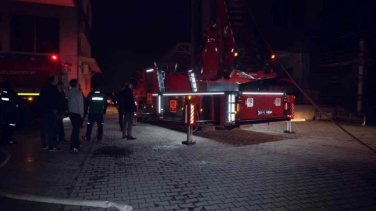 ER TV'de yangın çıktı