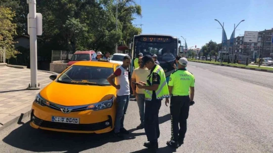 Malatya'da toplu taşımada denetim