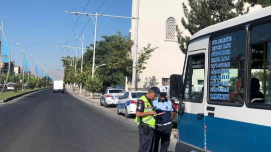 Malatya'da toplu taşımada denetim