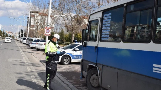 Malatya'da toplu taşımalar denetlendi