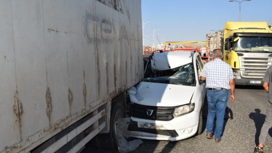 Malatya'da trafiği felç eden zincirleme kaza