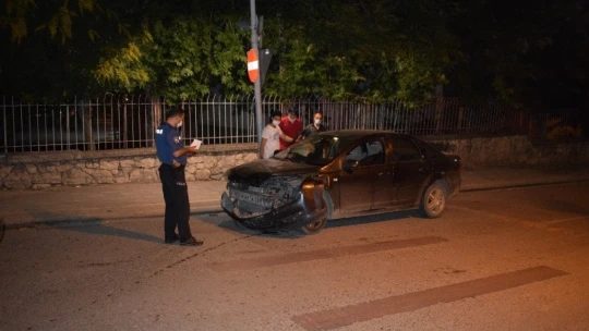 Malatya'da trafik kazası : 1 yaralı