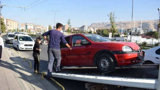 Malatya'da trafik kazası: 1 yaralı