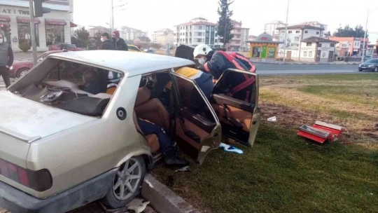 Malatya'da trafik kazası: 1 yaralı