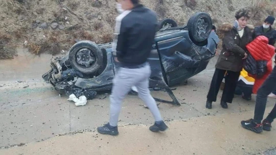 Malatya'da trafik kazası: 3 yaralı