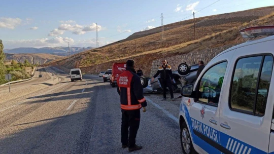 Malatya'da trafik kazası: 3 yaralı