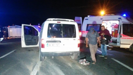 Malatya'da trafik kazası: 8 yaralı
