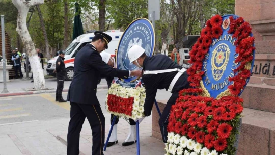 Malatya'da Türk Polis Teşkilatı'nın 177. kuruluş yıl dönümü kutlandı