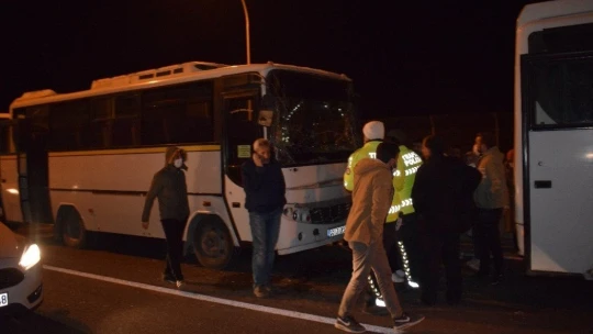 Malatya'da viyadükte zincirleme kaza: 4 yaralı
