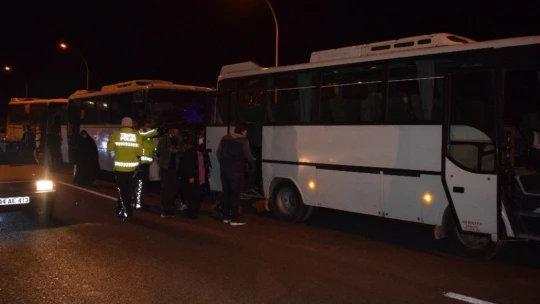 Malatya'da viyadükte zincirleme kaza: 4 yaralı