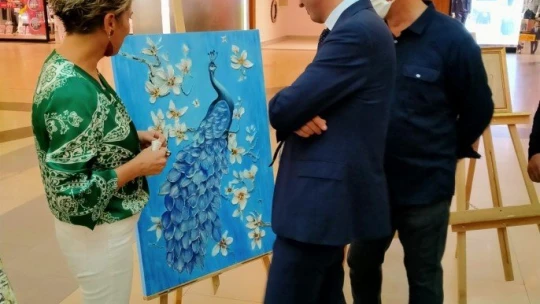 Malatya'da ' Yeni Dönem Karma Resim'  sergisi