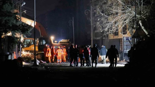 Malatya'da yıkılan binanın altında kalan olmadığı belirlendi
