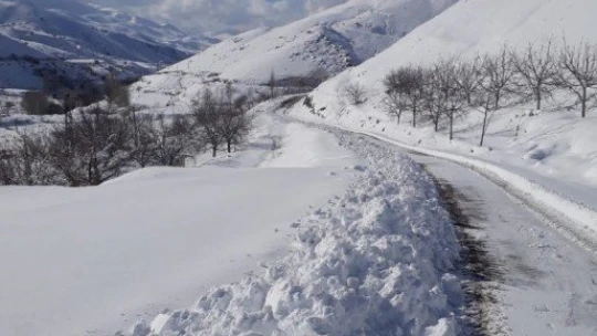 Malatya'da yoğun kar mesaisi