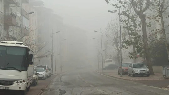 Malatya'da yoğun sis etkili oluyor
