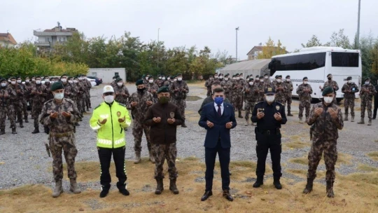 Malatya'daki PÖH'ler Barış Pınarı Harekat bölgesine uğurlandı