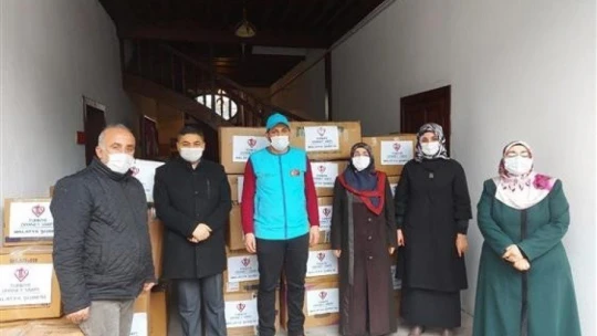 Malatya'dan Ağrı'ya yardım eli