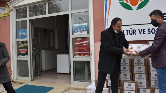 Malatya'dan Bayır Bucak Türkmenleri'ne 120 bin TL'lik destek