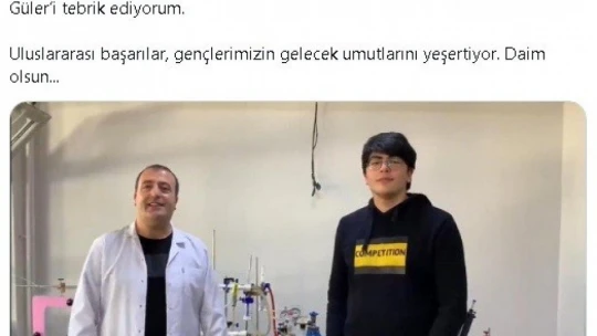 Malatya, Dünya birincisi genciyle gurur duyuyor