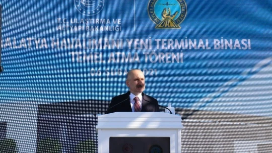 Malatya Havaalanı yeni terminal binasının temeli atıldı