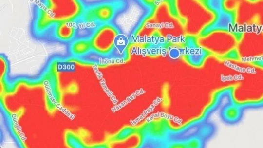 Malatya HES'de kırmızıya büründü