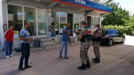 Malatya'da jandarmadan yoğun korona mesaisi