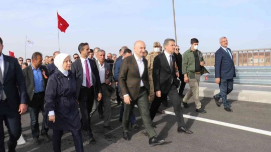 Malatya Kuzey Çevreyolu'nun 26 km'lik 1. kısmı hizmete açıldı