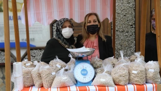 Malatya'nın ilk 'hanımeli pazarı' açıldı