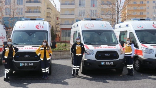 Malatya'nın kahraman kadın ambulans sürücüleri