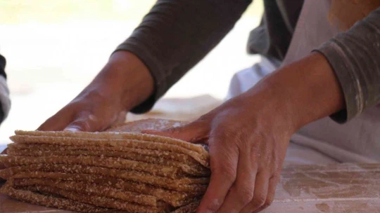 Malatya'nın tescilli dut pestili, ev hanımlarının geçim kaynağı oldu