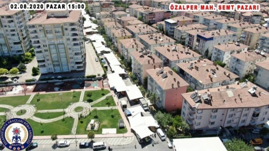 Malatya polisinden korona ile aktif mücadele