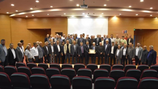 Malatya TSO'dan Prof. Dr. Sezai Yılmaz'a 'Şeref Üyeliği' unvanı