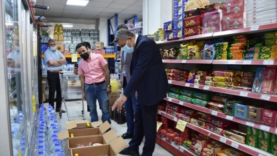 TSO Ramazan yardımı gıdalarını yerel esnaftan aldı