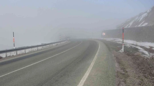 Malatya'ya sis çöktü