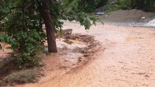 Malatya'yı sağanak vurdu