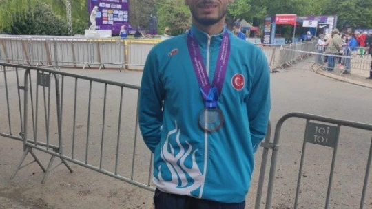 Malatyalı sporcu Avrupa üçüncüsü oldu
