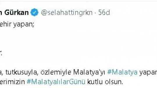 Dünya Malatyalılar Günü