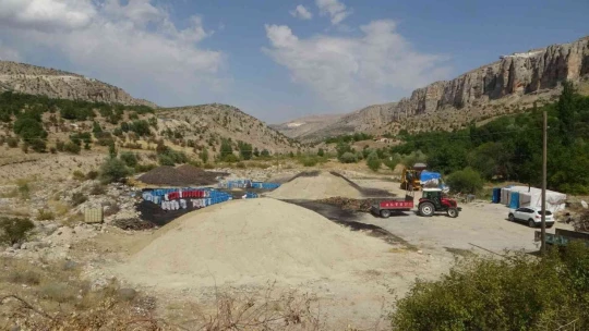 Mangal kömürü işçilerinin zorlu mesaisi