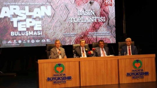 Melita'dan Malatya'ya Arslantepe buluşması