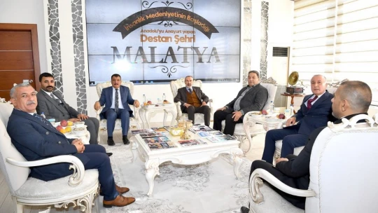MHP heyetinden Başkan Gürkan'a ziyaret