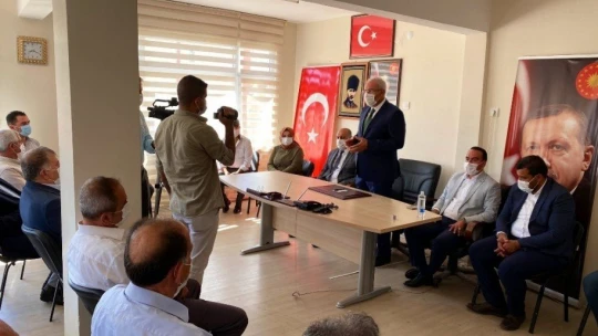 Milletvekili Kahtalı, Doğanşehir'de temaslarda bulundu