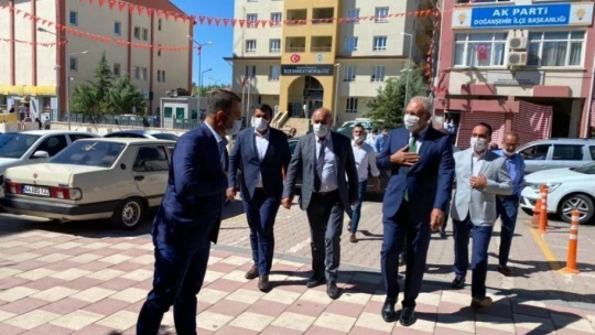 Milletvekili Kahtalı, Doğanşehir'de temaslarda bulundu