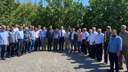 Milletvekili Kahtalı Kale'deki yatırımları inceledi