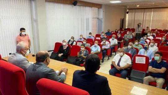 Milletvekili Kahtalı ve Tüfenkci'den Kahveci'ye hayırlı olsun ziyareti