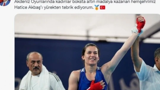 Milli boksör Akbaş'a bir madalya da Akdeniz Oyunları'nda